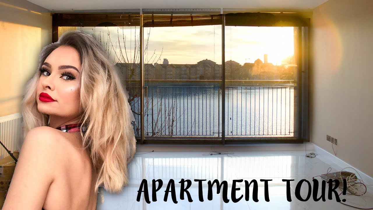 EMPTY LONDON APARTMENT TOUR! + moving vlog #1