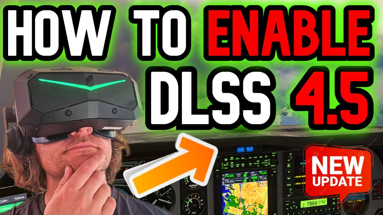 DLSS 4.5 IS HUGE for VR! Nvidia Driver 591.74 TESTED MSFS 2024 | DLSS4 vs DLAA vs TAA WHICH IS BEST?