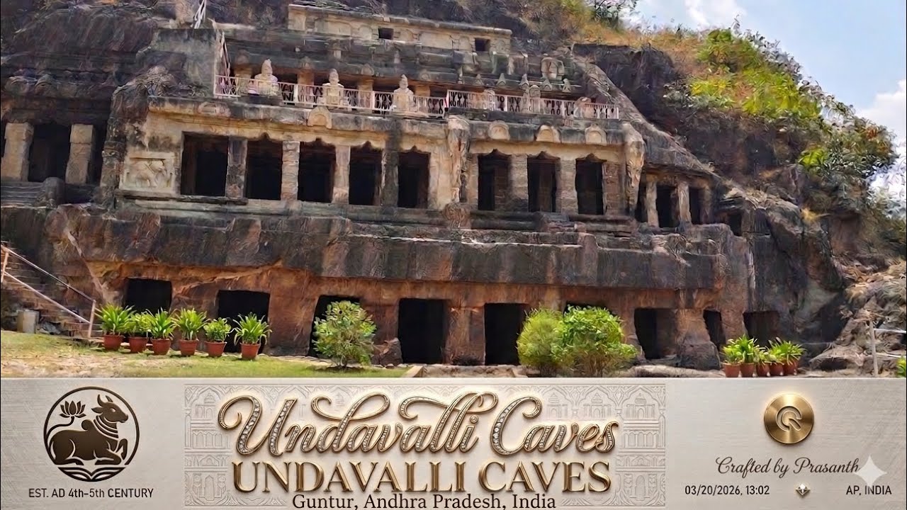 Undavalli caves (vijayawada)