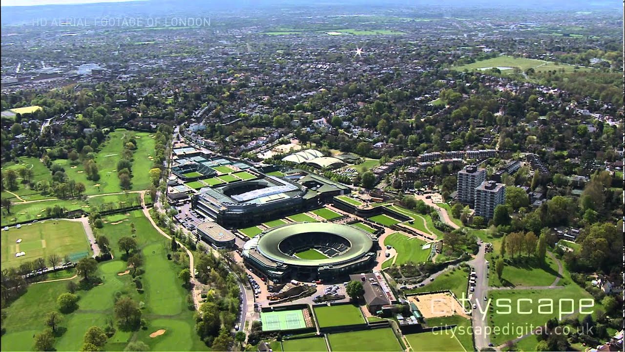 Wimbledon - Aerial HD Footage