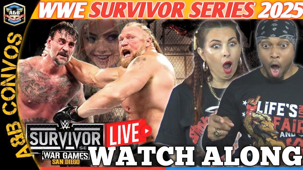 🔴 WWE Survivor Series 2025 LIVE Stream | Full Show Watch Along 11/29/25