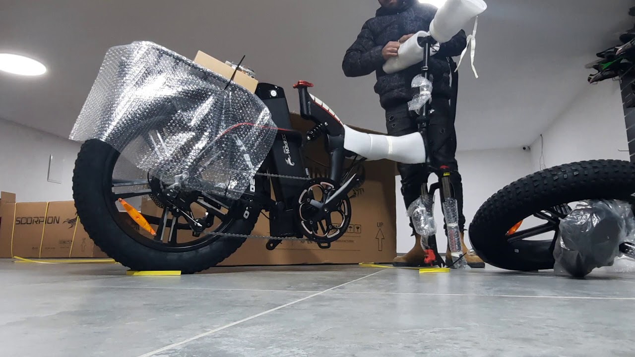 بسكليت سكوربيون 48v 16a ebike scorpion من افضل البسكليتات الموجودة في الاسواق