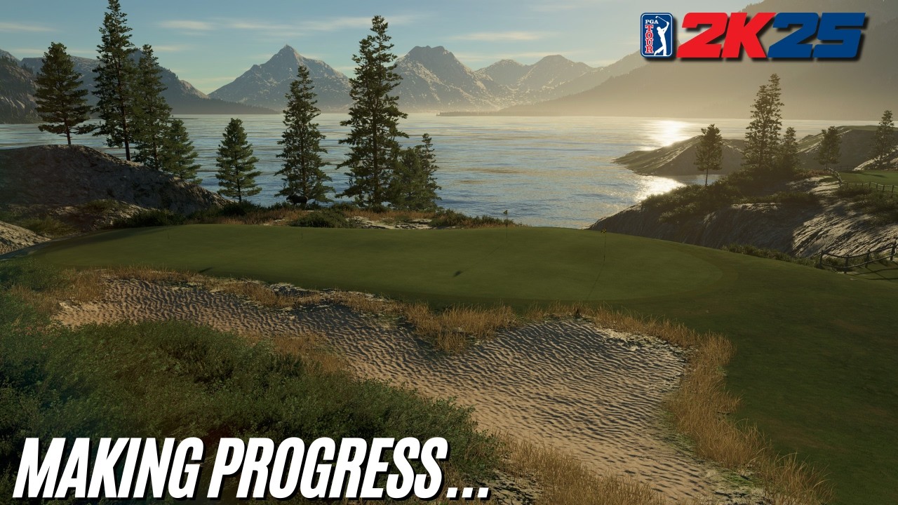 Стрим по дизайну в PGATour2K25 &mdash; переделываем финишную прямую! (30 июля 2026 г.)