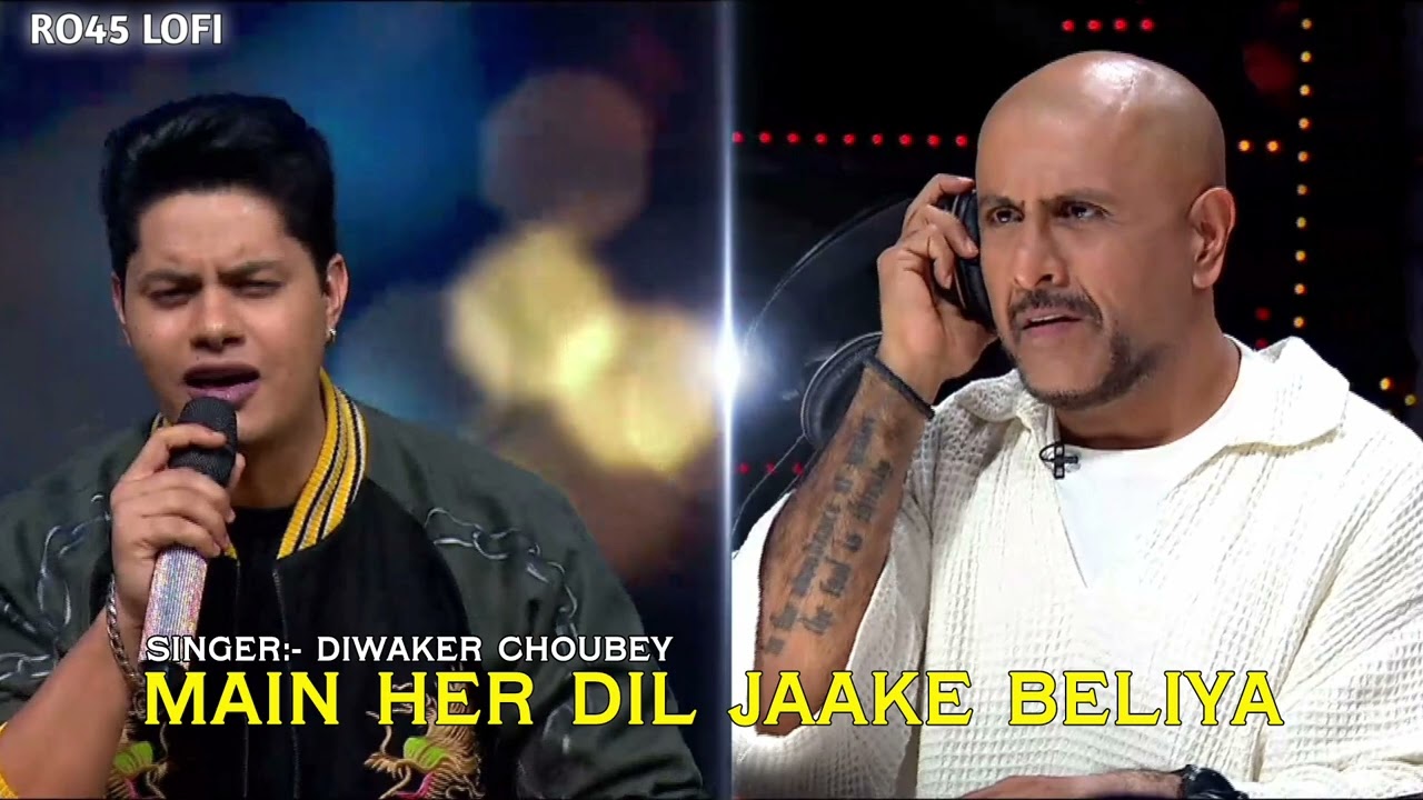 Main Her Dil Jaake Beliya - Diwakar Choubey || Indian idol season 16 Speaker Phod Performance 