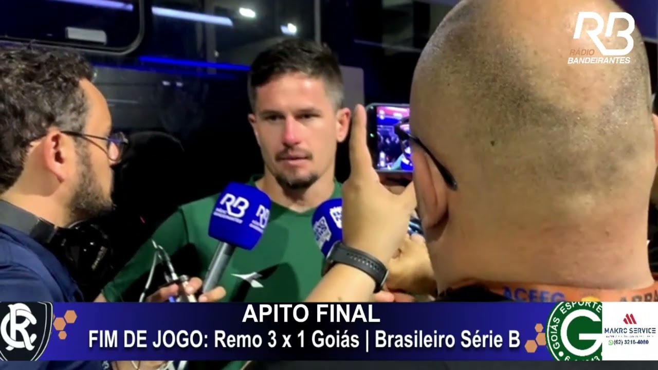 Tadeu desabafa após Remo 3 x 1 Goiás | Série B