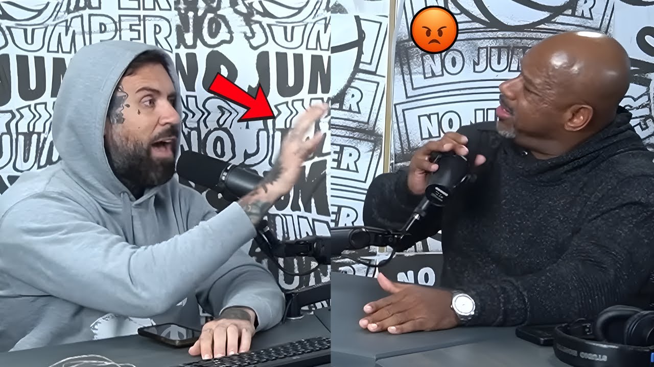 Wack 100 SPAZZ on Adam22 & THINGS GET HEATED!