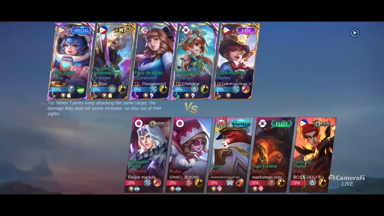 ⚔️Mobile Legends : Lolita (roam) gameplay