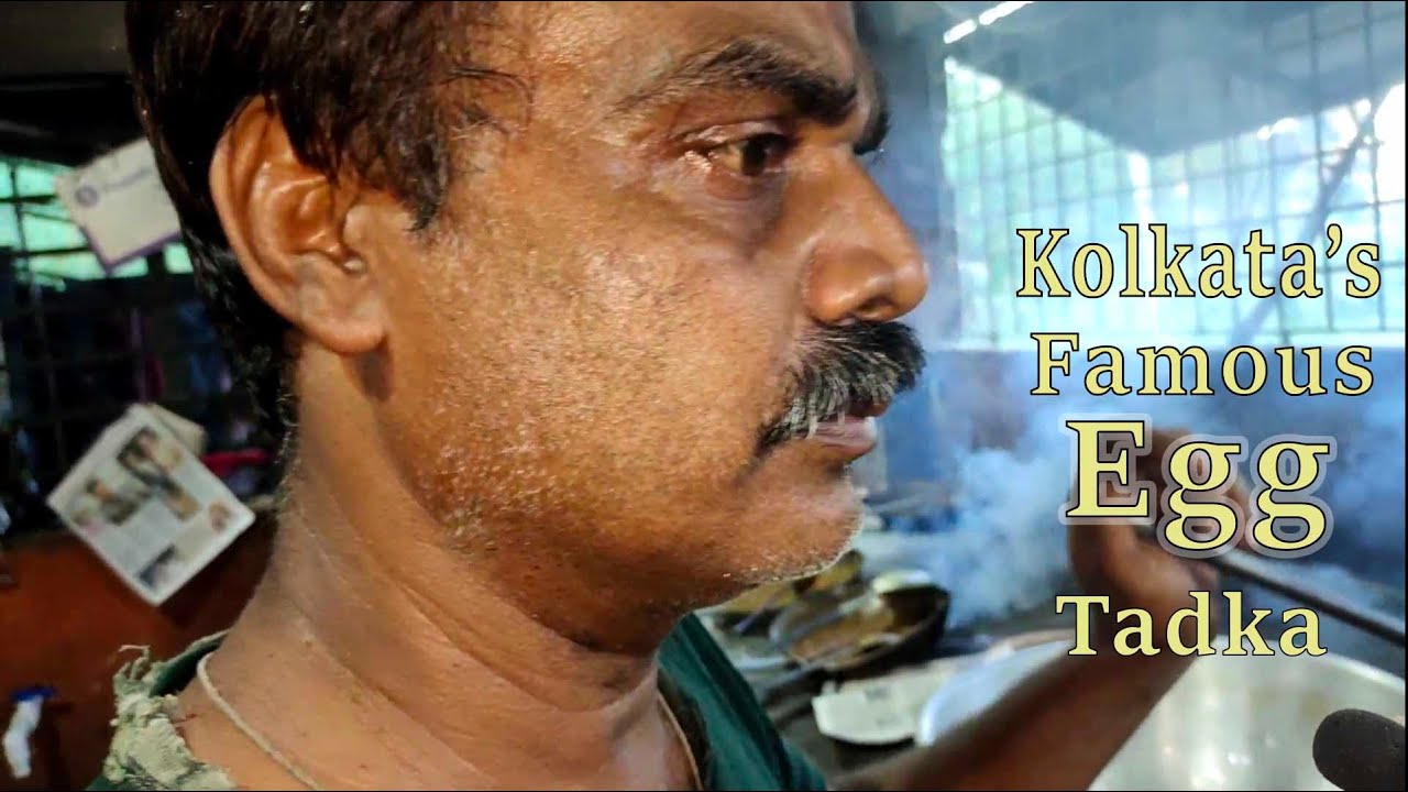 This man is making Tadka from 17 years || Kolkata's famous egg Tadka || Daily 400 plate sale