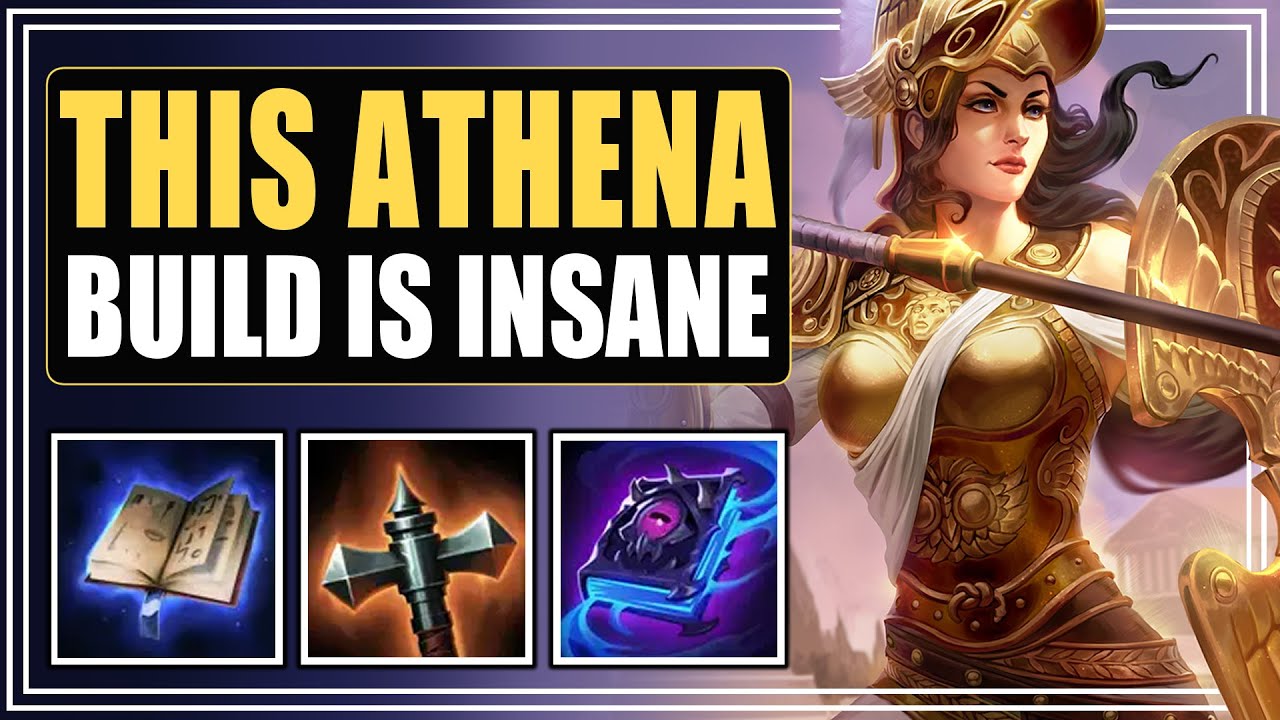 ЛУЧШАЯ СБОРКА ATHENA ДЛЯ ДЖУНГЛЕЙ | Рейтинговый игровой процесс Athena в джунглях Smite 2