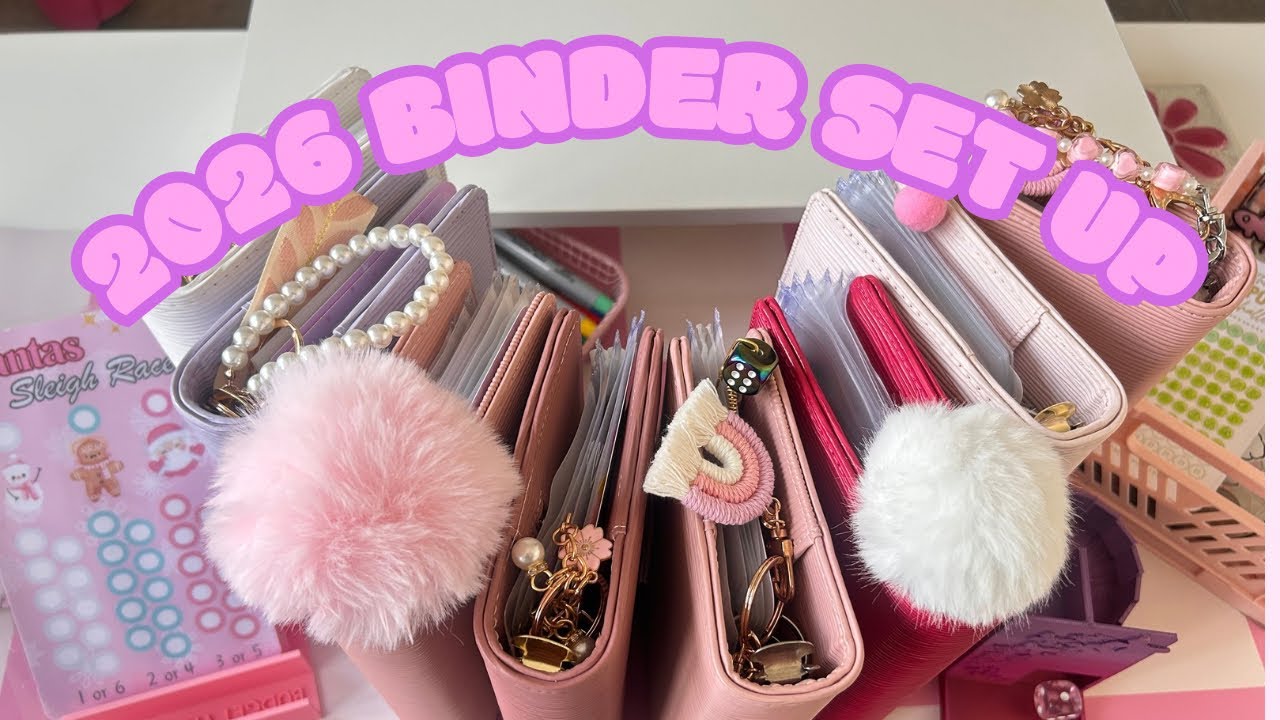2026 Binder set up 💕✨🙌😜