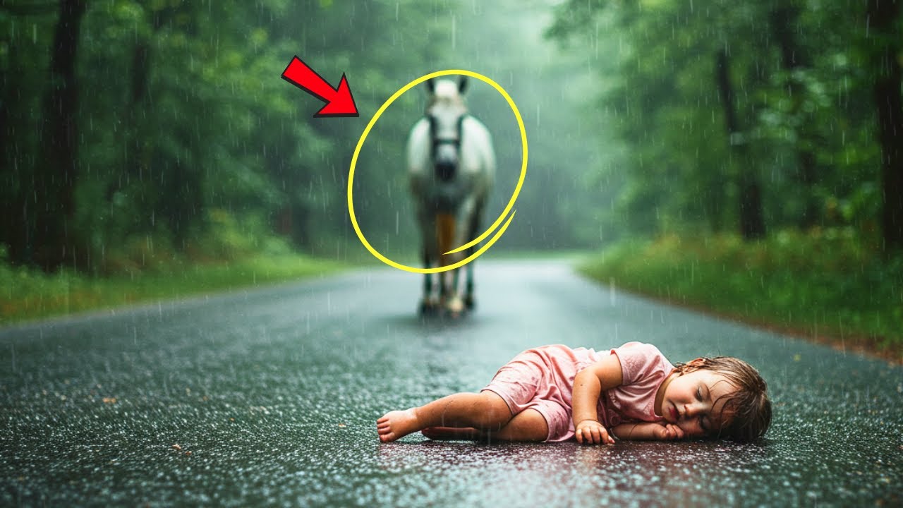 RICH MAN ABANDONS HIS 4 SICK CHILDREN IN THE DESERT… but a Wild Horse Became Their Only Hope