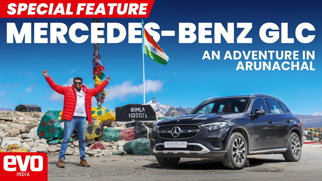 Mercedes-Benz GLC | Driving to Line of Actual Control - Bum La pass | Branded Content | @evo India