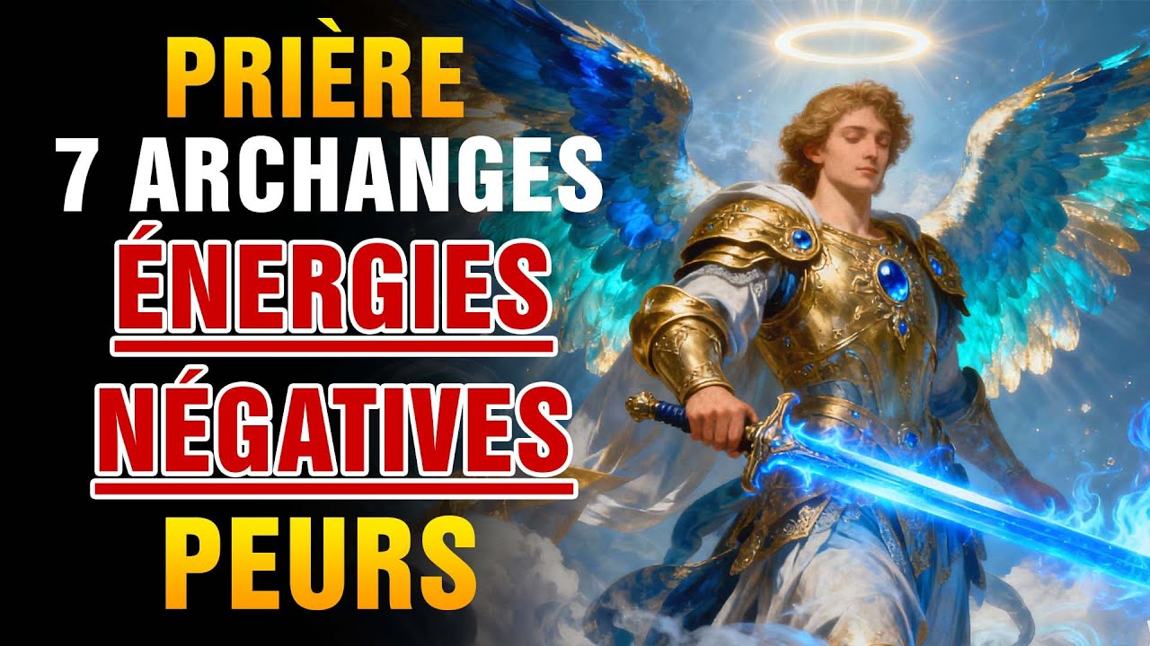 SEPT ARCHANGES ÉLIMINENT TOUTE ÉNERGIE NÉGATIVE ET LES PEURS | IL SUFFIT D'ÉCOUTER