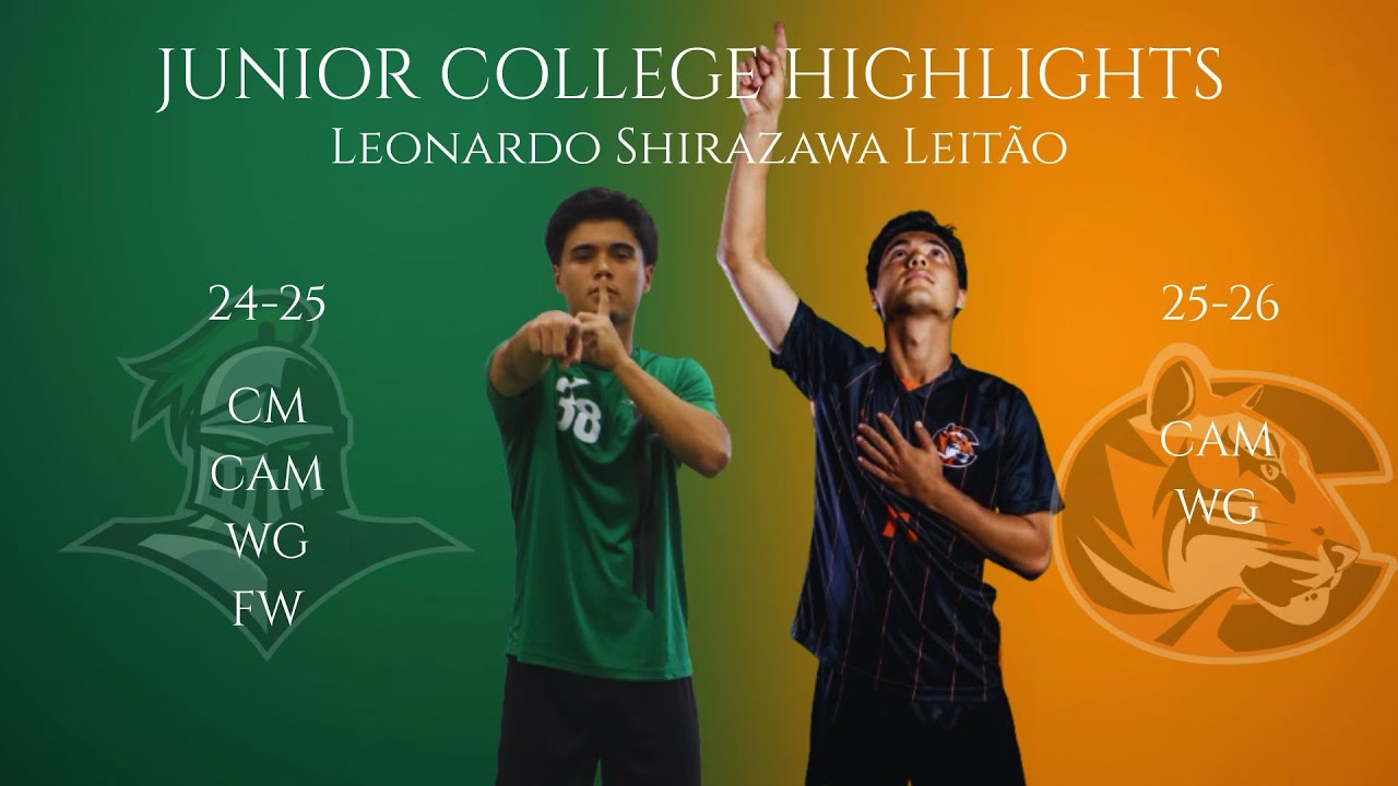 Leonardo Leitão – CM / CAM / WG – NJCAA Highlights | 24/25 – 25/26