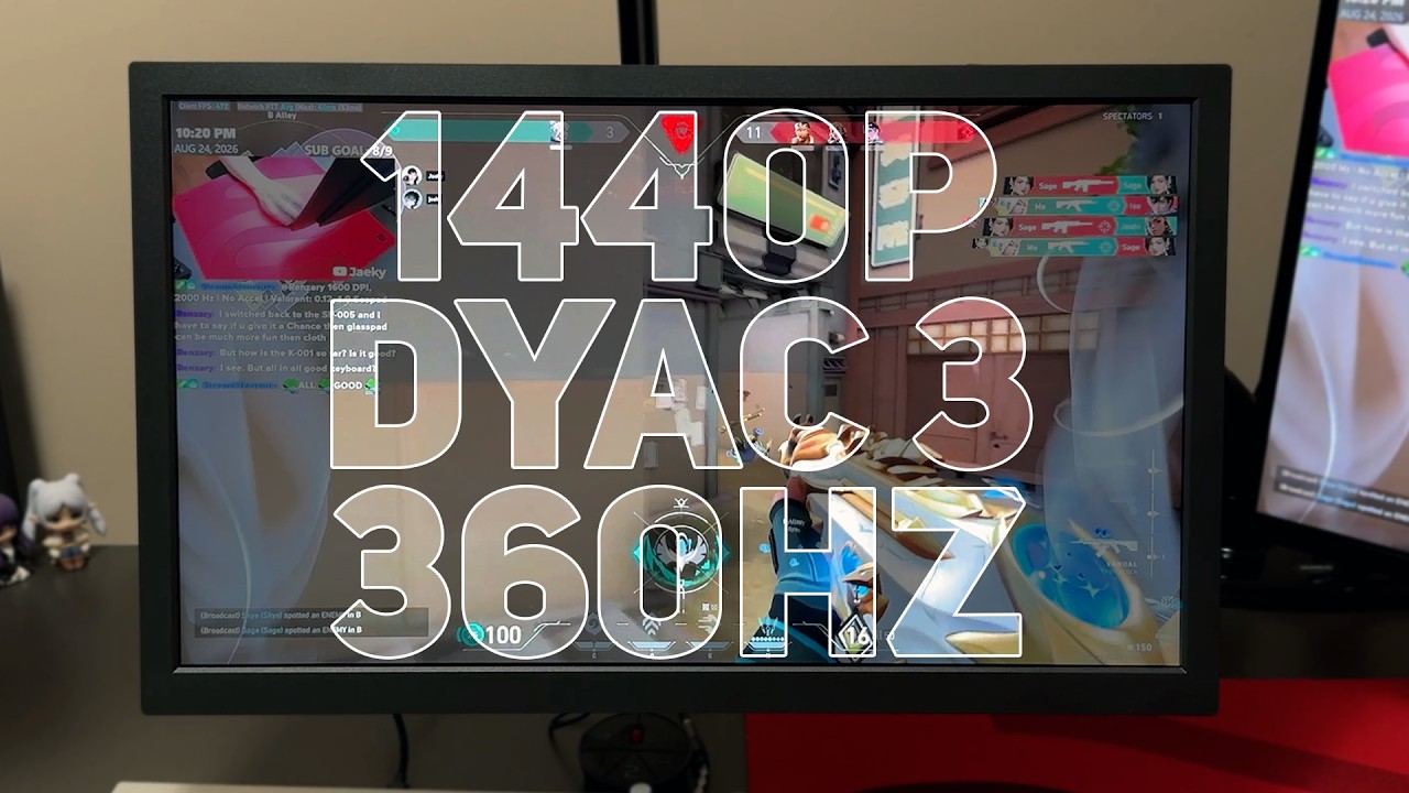 TN or OLED? | ZOWIE XQ2566X 360Hz DyAc 3 Review