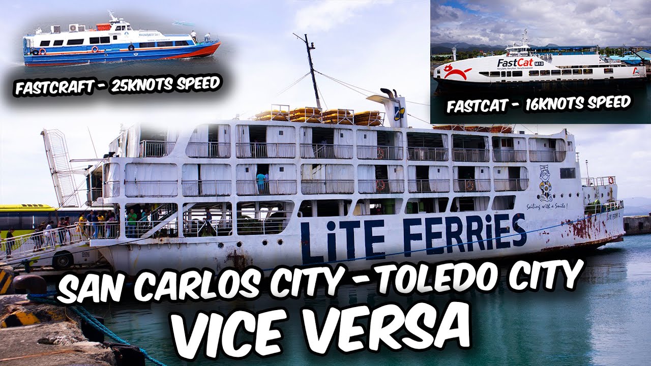 Lite Ferry San Carlos City to Toledo City route and vice versa @RogerIsmiVlogs