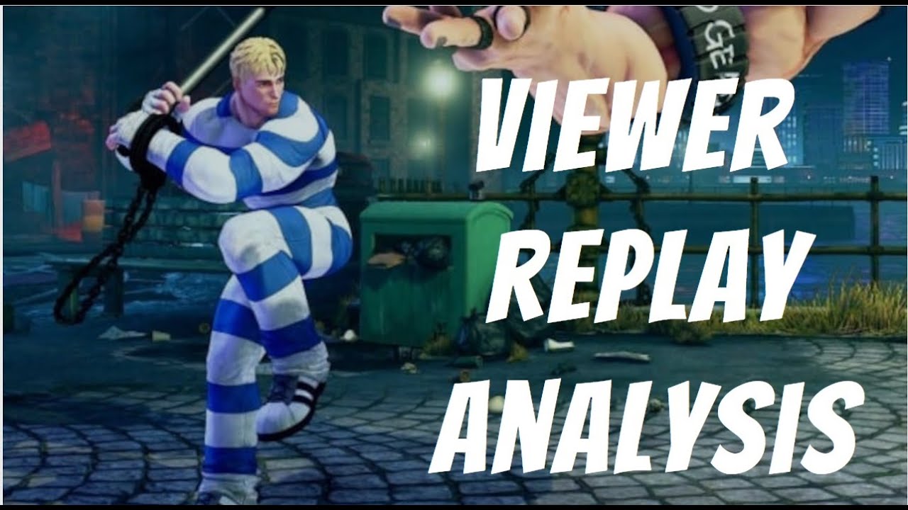 Street Fighter V viewer replay Analysis (Cody /NerfmyYausso  vs Akuma /godakku)