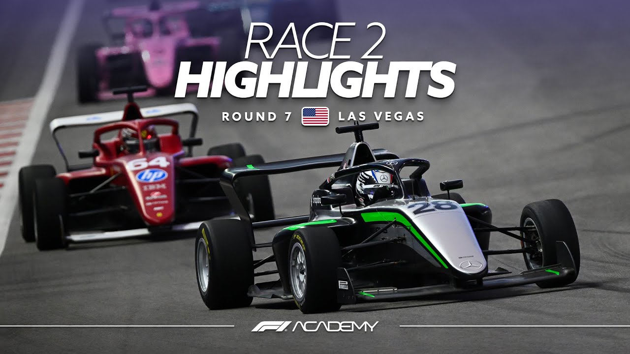 Race 2 Highlights | Las Vegas 2025 | F1 Academy