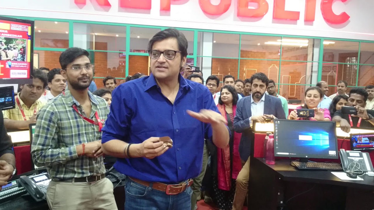 Birthday Celebration 07th Mar 2018 #ArnabGoswami