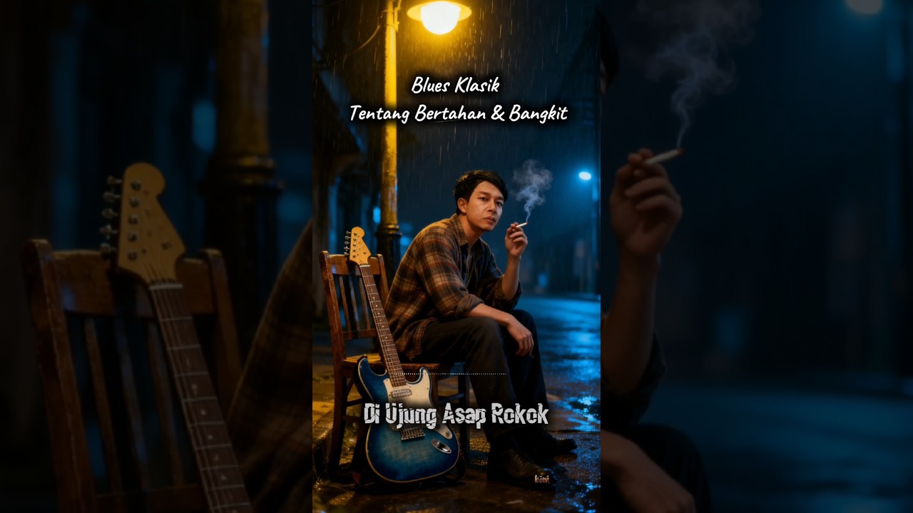 “Di Ujung Asap Rokok – Blues Klasik Tentang Bertahan & Bangkit”.