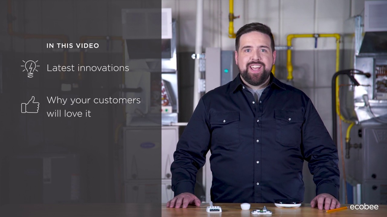 ecobee | SmartThermostat Pro with voice control | Features and benefits