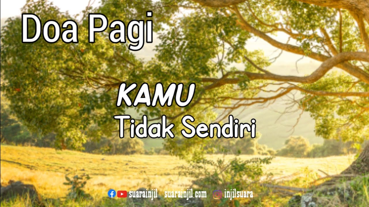 Kamu Tidak Sendiri. Renungan dan Doa