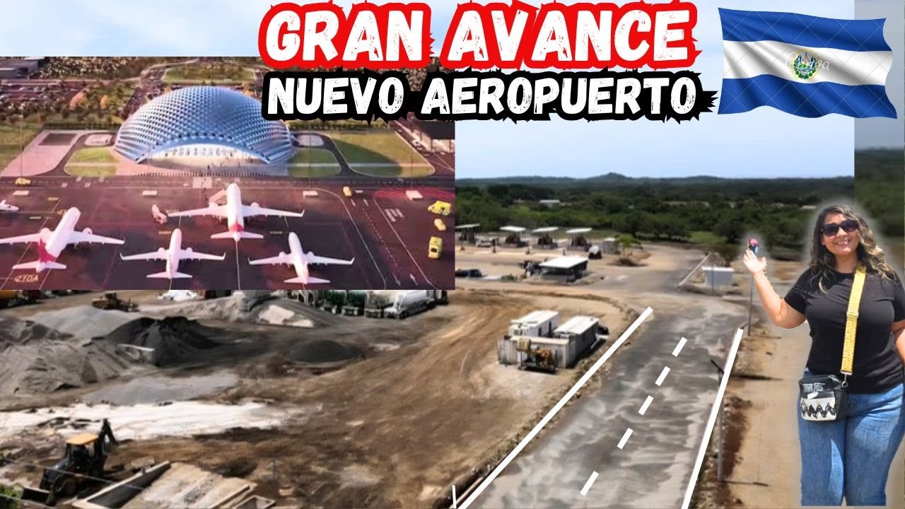 GRAN  AVANCE DEL NUEVO AEROPUERTO DEL PACIFICO EN LA UNION  #elsalvador 🇸🇻✈️
