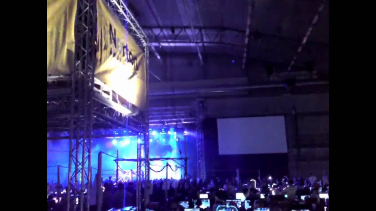 Dreamhack Summer 2010 - Lasershow 1/3