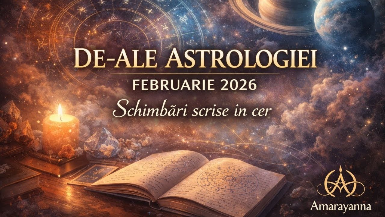DE-ALE ASTROLOGIEI FEBRUARIE 2026 - SCHIMBARI SCRISE IN CER