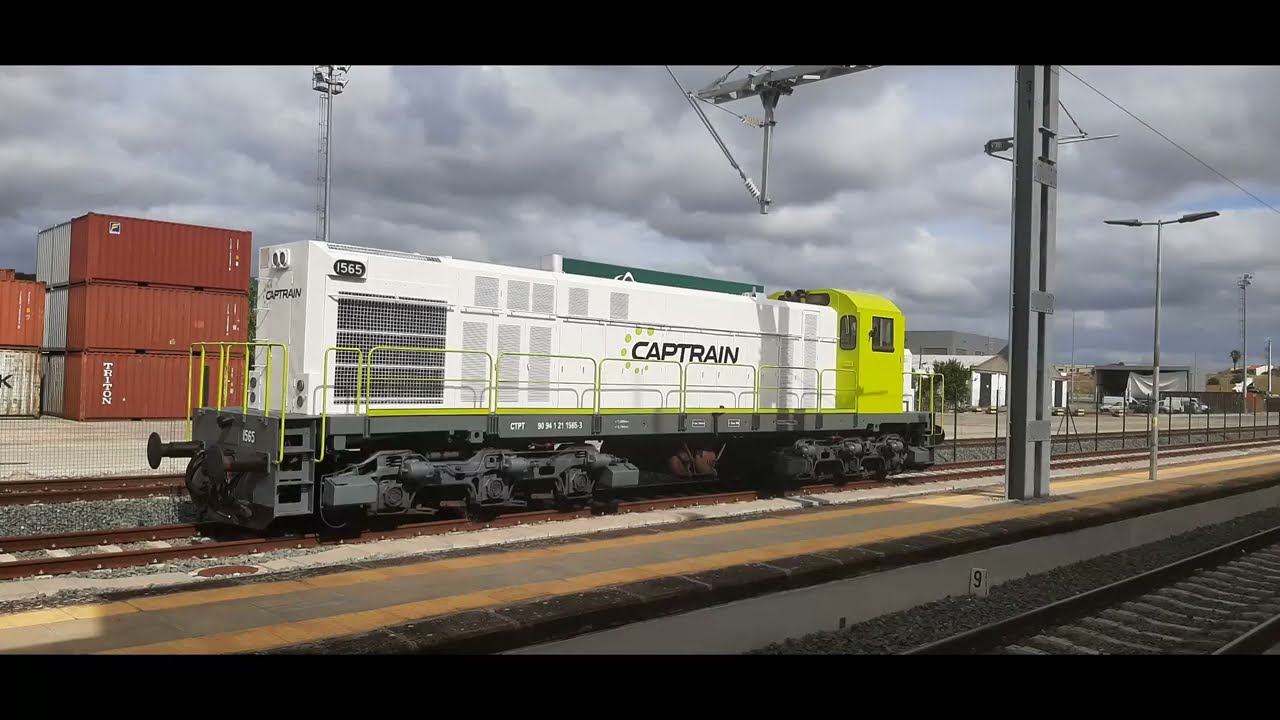 Locomotiva 1565 da Captrain 13 anos depois regressou a Elvas