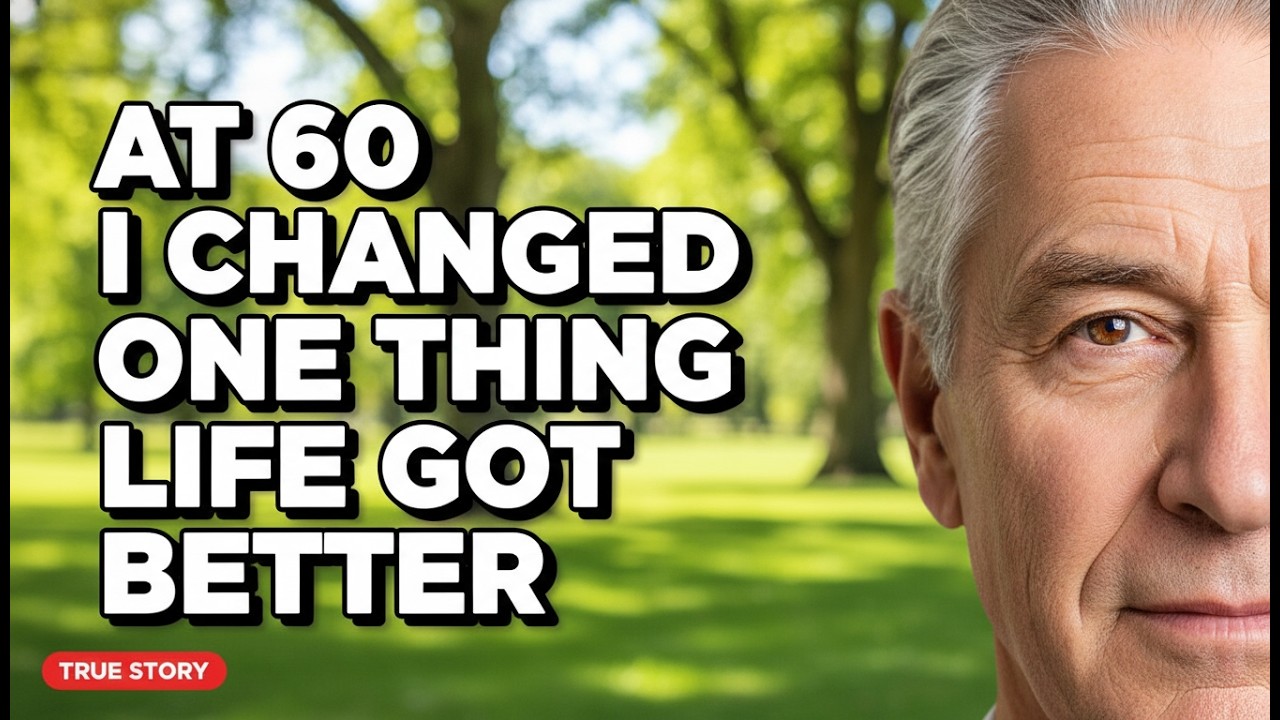 At 60, I Changed One Thing—and My Life Got Better