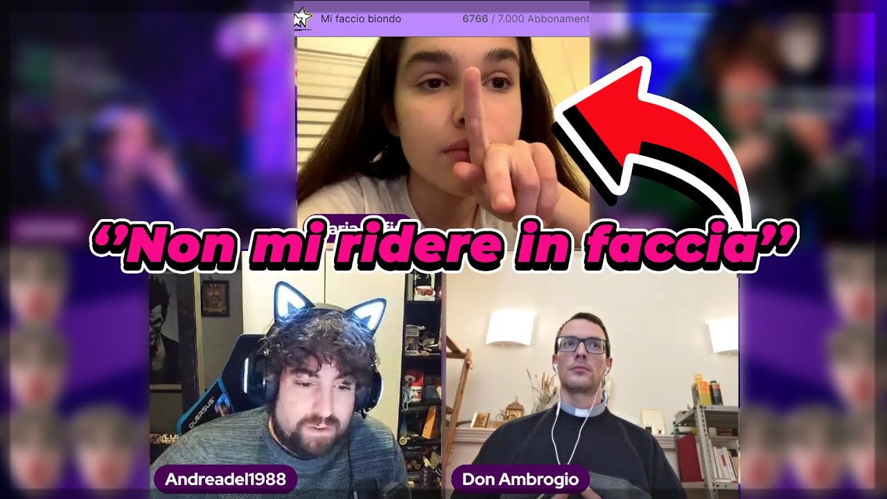 CONFRONTO TRA ANDREADEL1988, MARIA SOFIA E DON AMBROGIO!