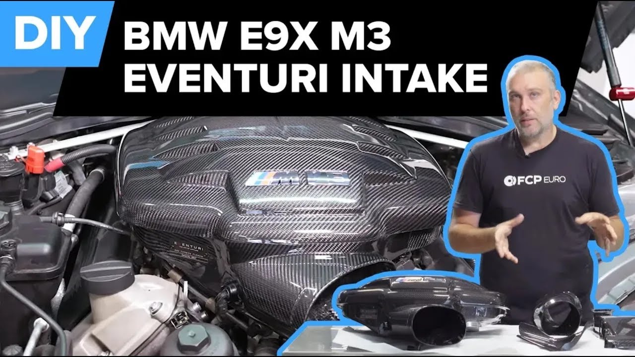 Модернизация впускного коллектора и коллектора BMW E92 M3 Eventuri Carbon своими руками (BMW M3 2...