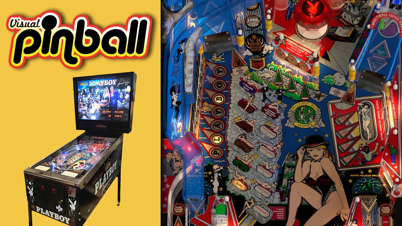 Playboy 35th Anniversary (Data East 1989) - Visual Pinball - VPX