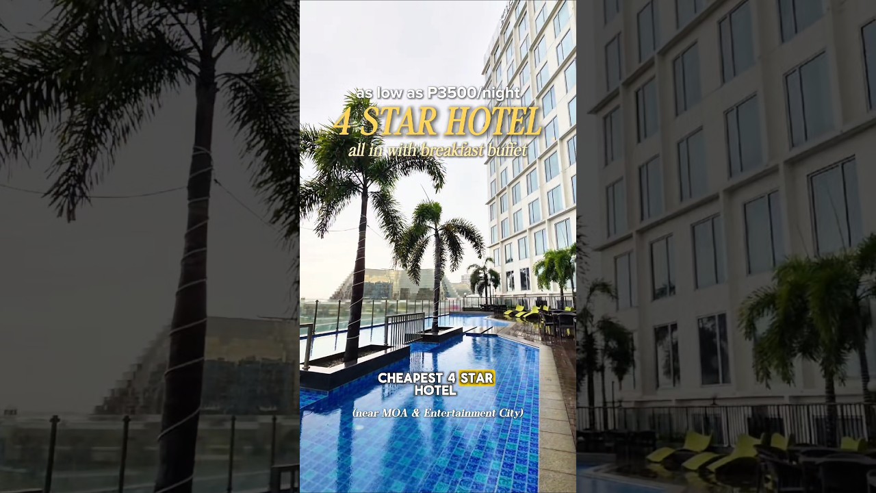 Самый недорогой 4-звездочный отель рядом с MOA + Entertainment City | Kingsford Hotel Manila