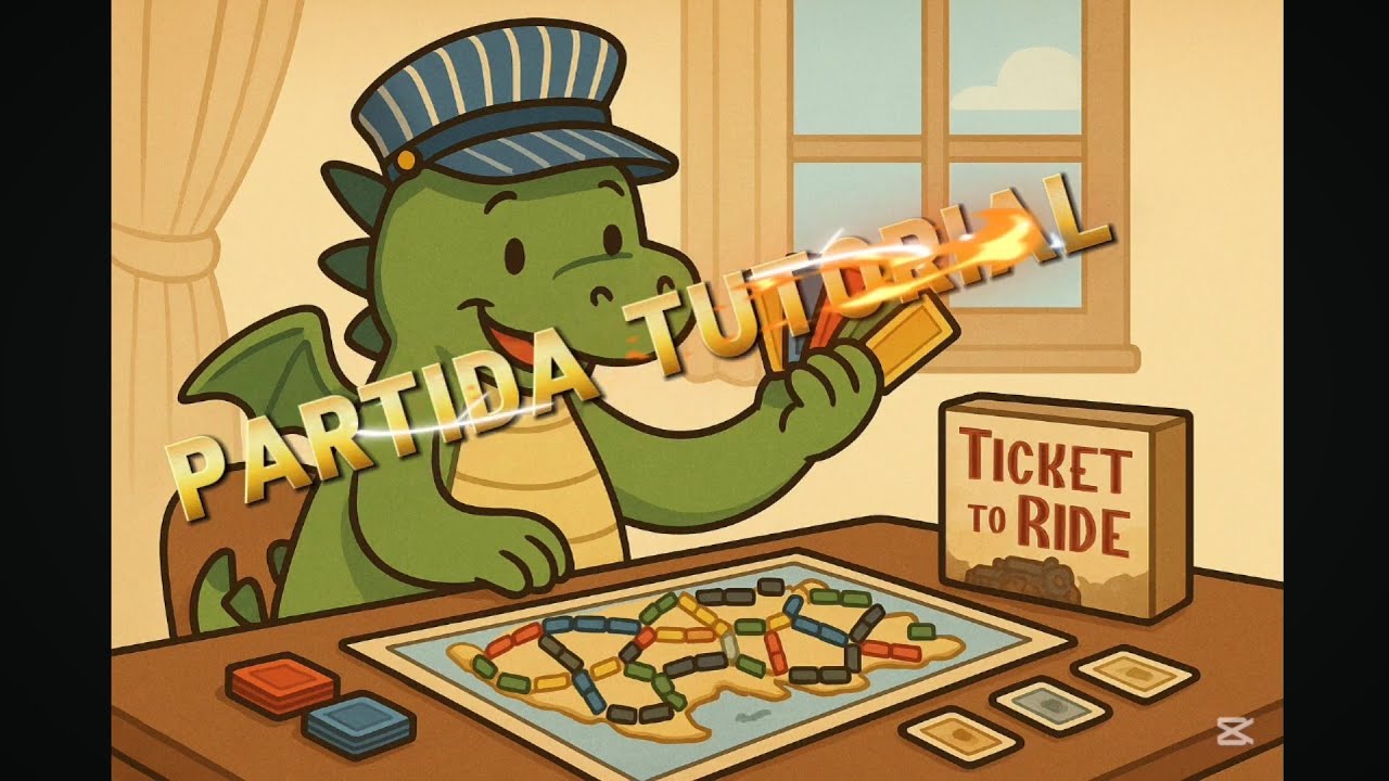 Partida tutorial de aventureros al tren ticket to ride