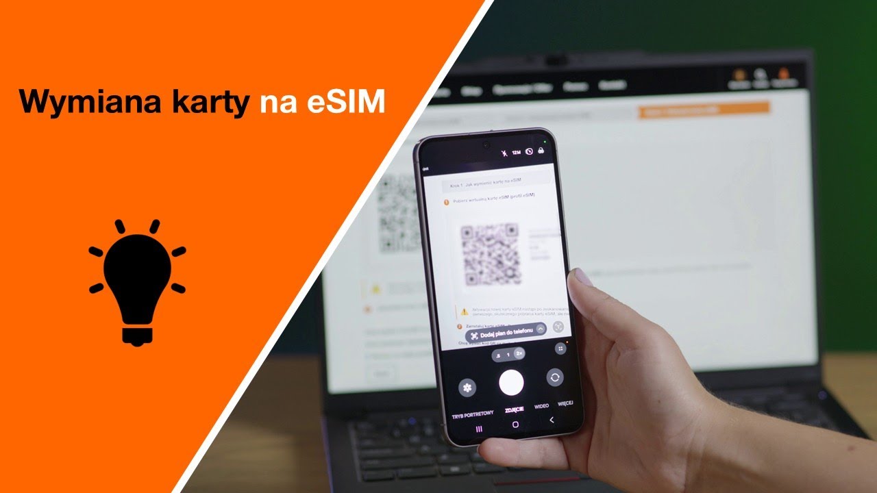 📱 Wymiana karty na eSIM w ofercie na abonament na orange.pl💡#orangeekspert