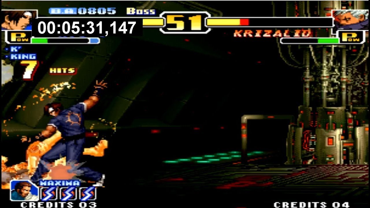 [TAS] KOF 99 - TeamPlay Speedrun in 6:09 (World Record)