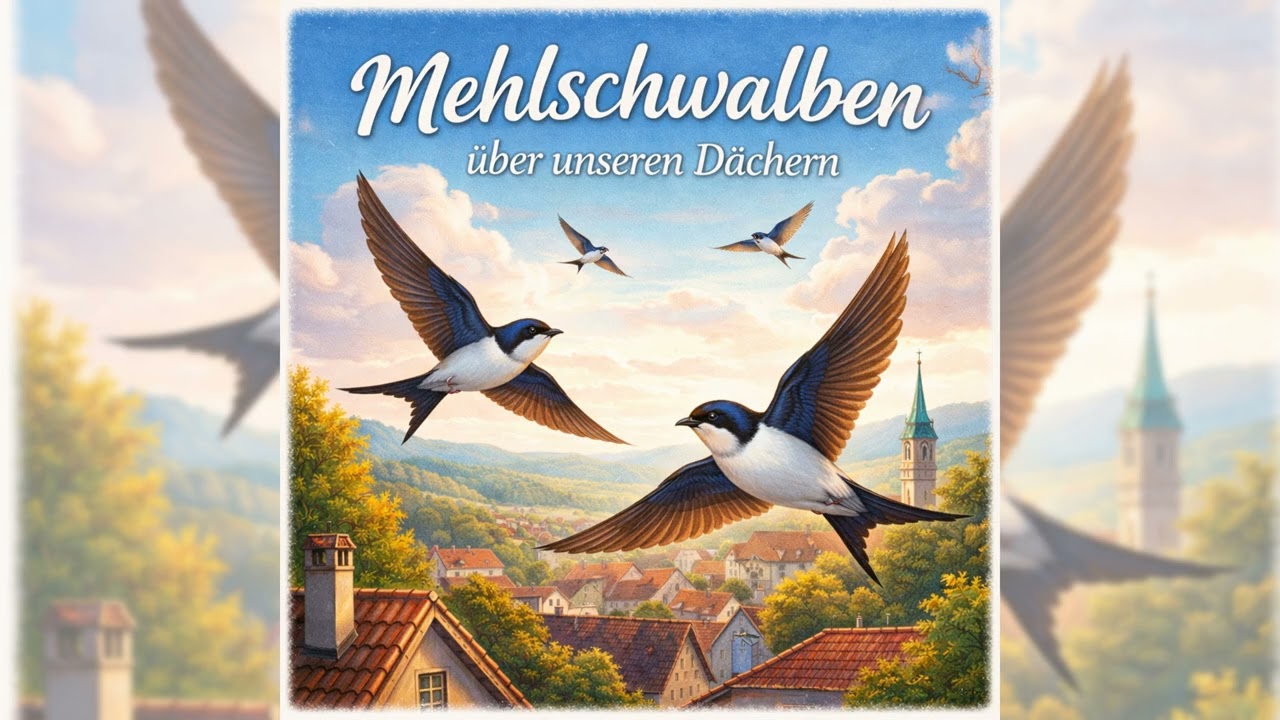 Mehlschwalben über unseren Dächern - Cozy LoFi Beats for Study, Relax & Sleep