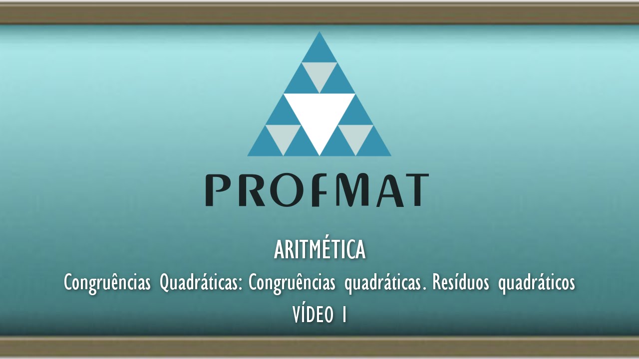 Congruências Quadráticas