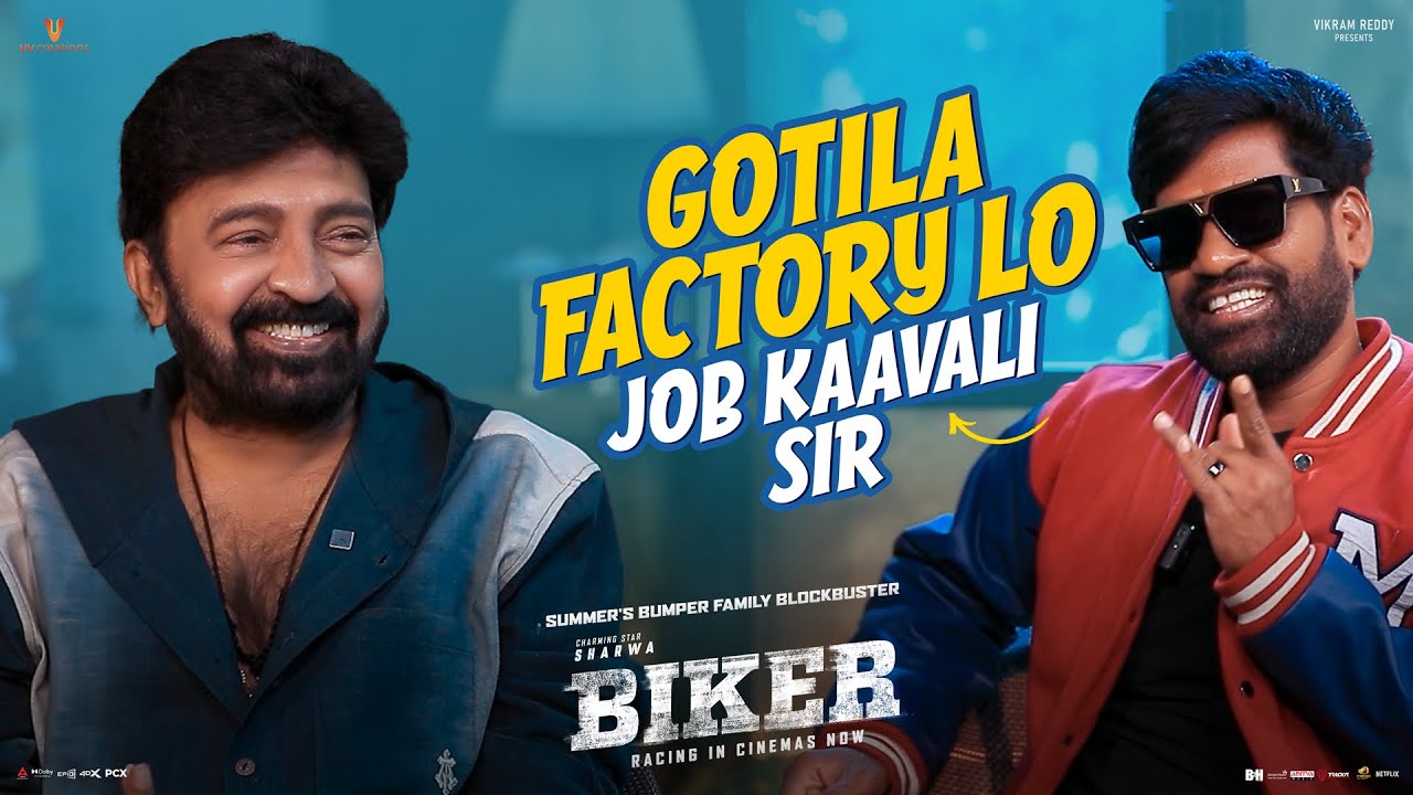 Bithiri Sathi Interviews Team Biker | Sharwanand | Malvika Nair | Abhilash Reddy | Dr Rajasekhar