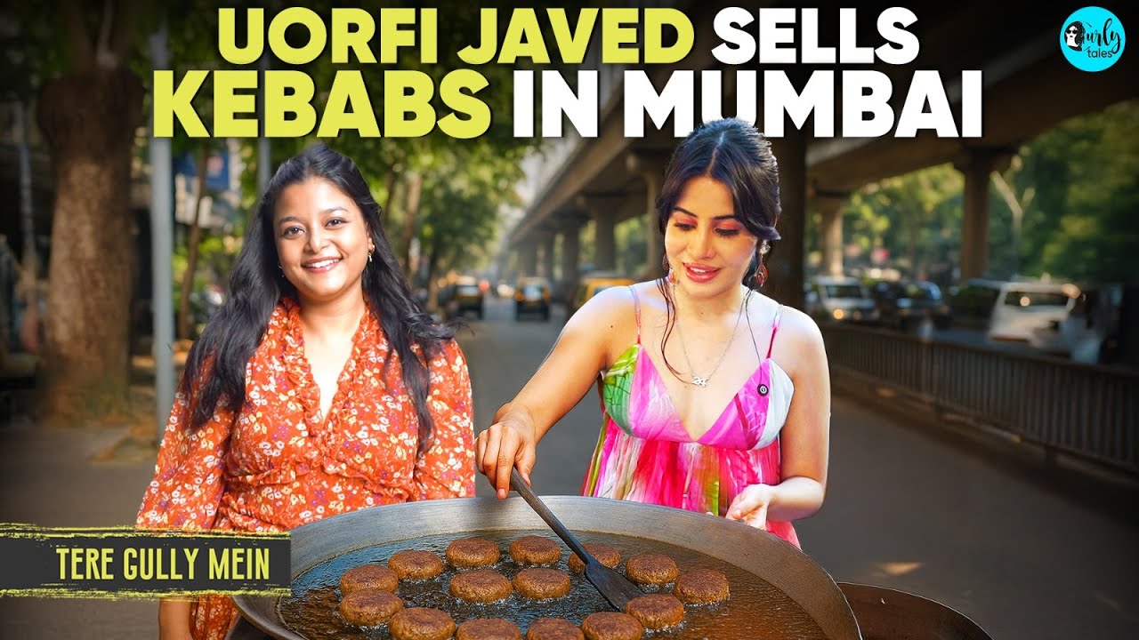 Uorfi Javed Becomes A Street Food Vendor For A Day | Kebab, Poha, Chai & More | Tere Gully Mein E118