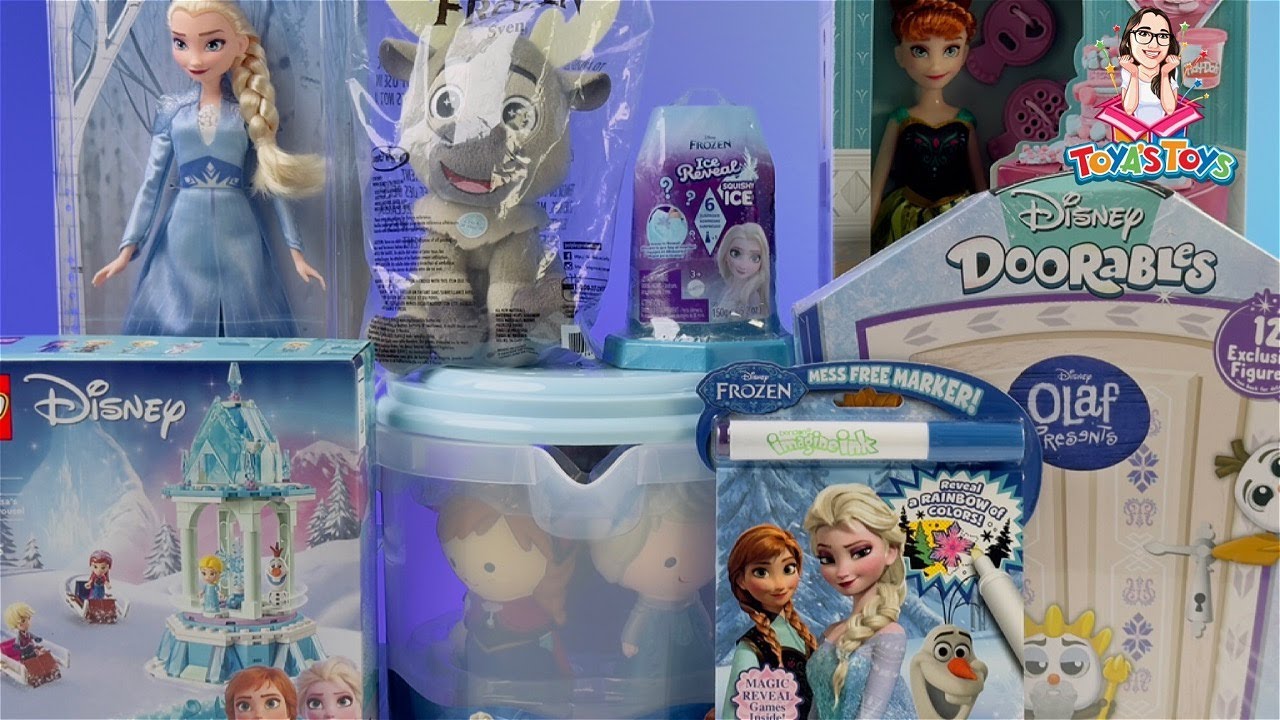 Unboxing and Review of Disney Frozen Toys Collection