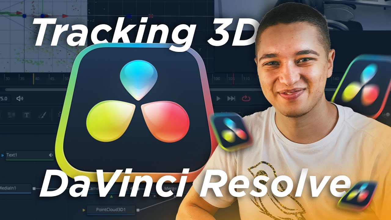 COMO FAZER TRACKING 3D - DAVINCI RESOLVE (Camera Tracker)