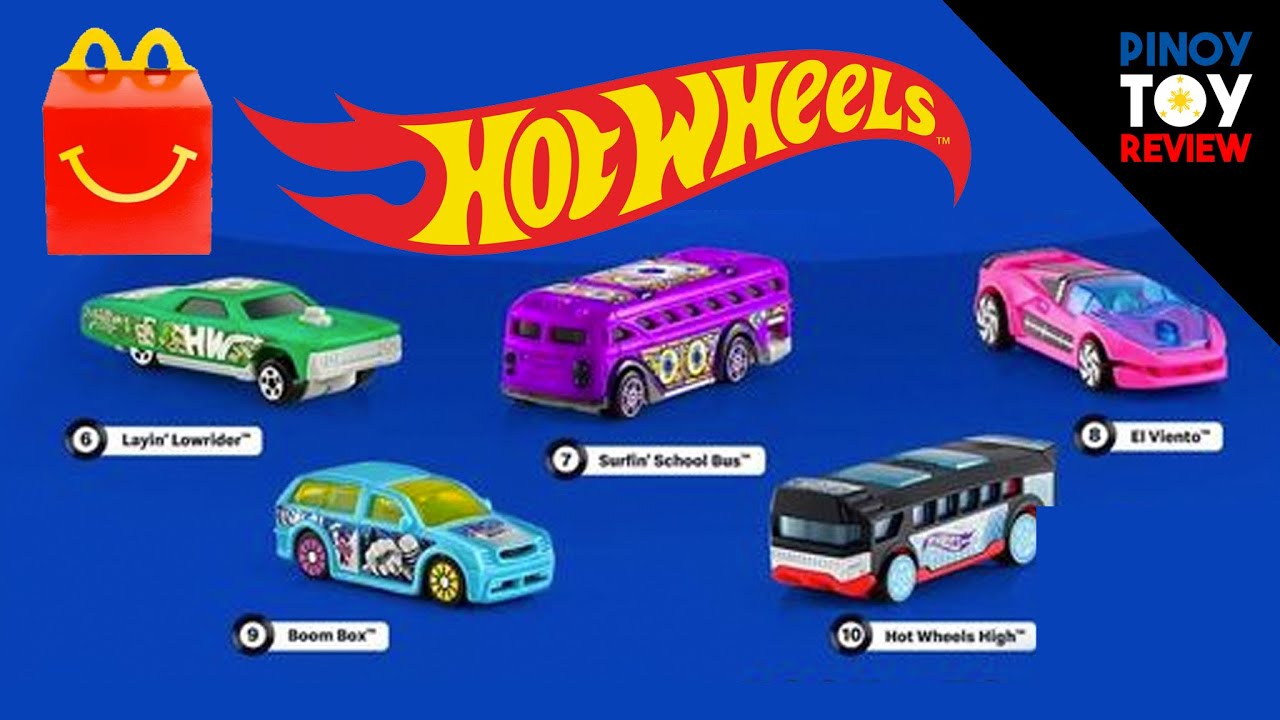 McDonald's Happy Meal June 2023 Hot Wheels
