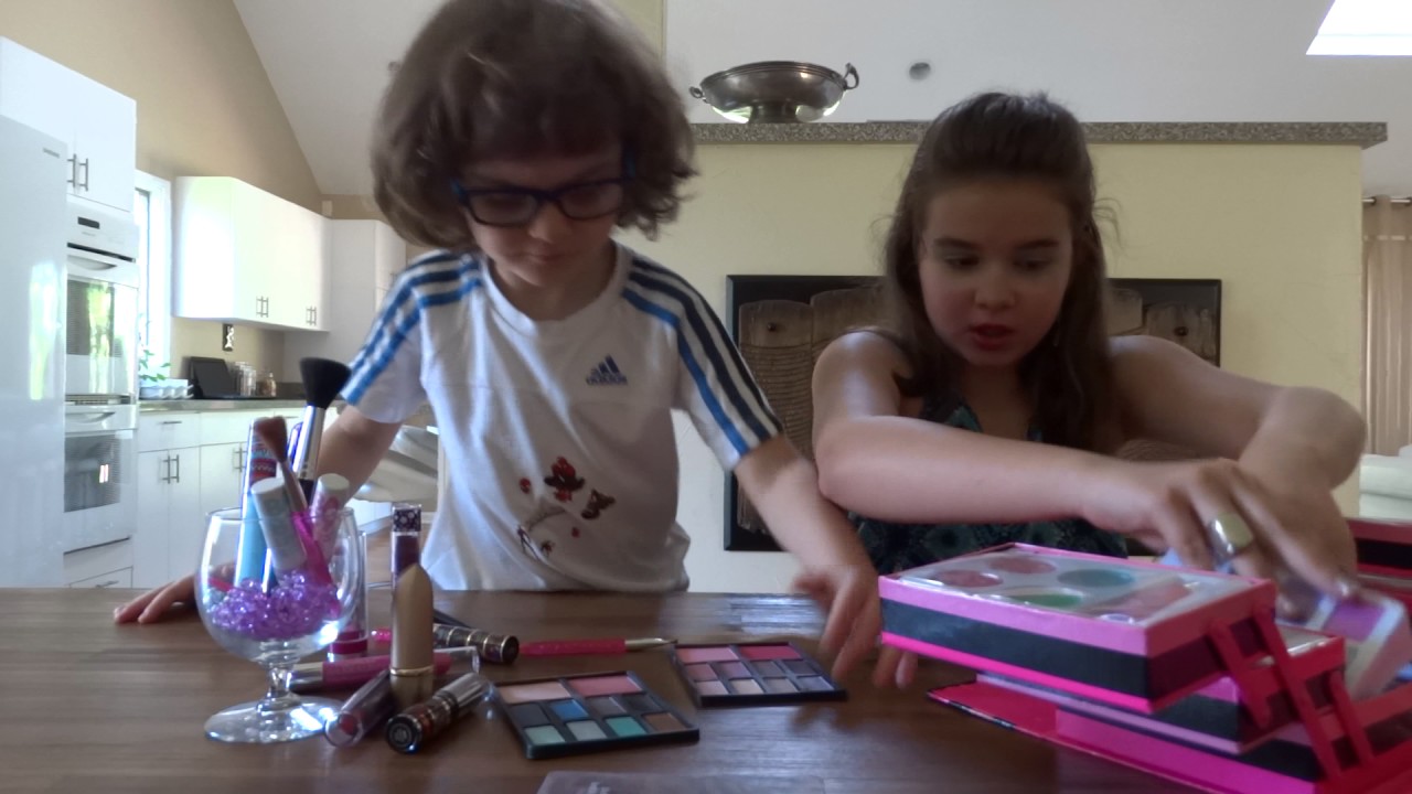 My Brother Does My Makeup Challenge