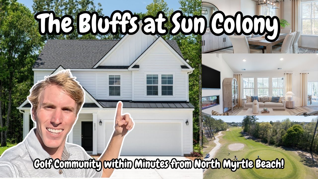 New Homes by DRB Homes: The Bluffs at Sun Colony | Near North Myrtle Beach, SC!