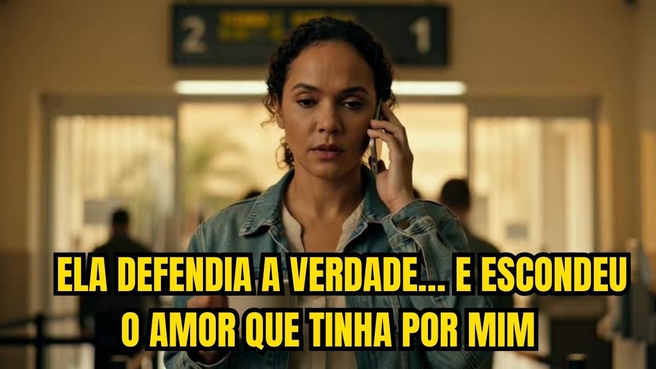 Ela defendia a verdade… e escondeu o amor que tinha por mim