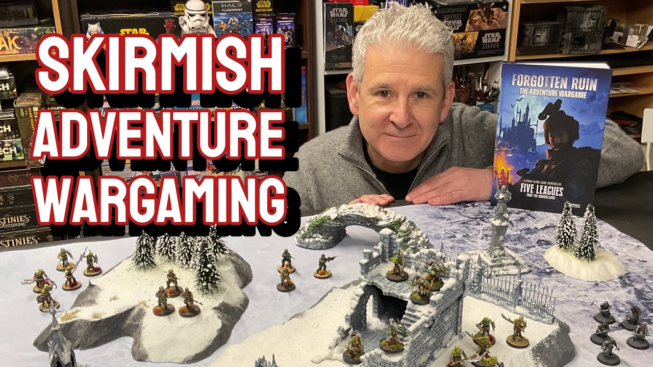 Skirmish Adventure Wargaming- Forgotten Ruin Playthrough