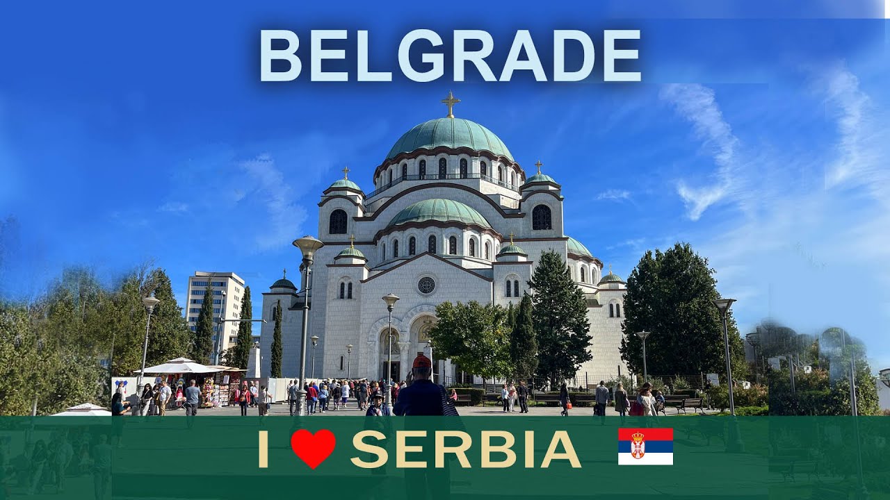 Belgrade: Fortress, Saint Sava Church, traditional food | Serbia, Gate 1 travel Day 3